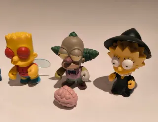 5 Figuras Kidrobot Simpsons Treehouse of Horror