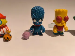 5 Figuras Kidrobot Simpsons Treehouse of Horror