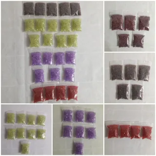 Cuentas de colores para manualidades