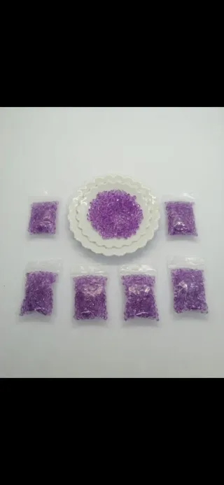 Cuentas de colores para manualidades