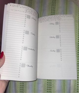 Agenda Giornaliera Daily Planner - Nuova