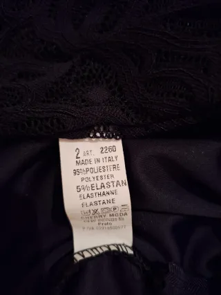 Vestido de cóctel "encaje elástico"
