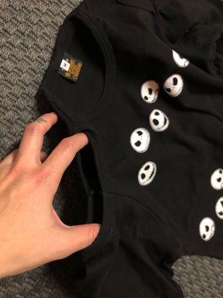 Camiseta Jack Skellington Talla M NIÑO