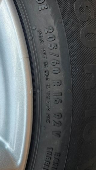 Llantas BMW Serie 2 205/60 R16