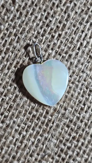 Colgante Corazón Nacarado