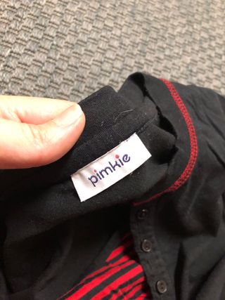 Camiseta Gótica Niño Talla M