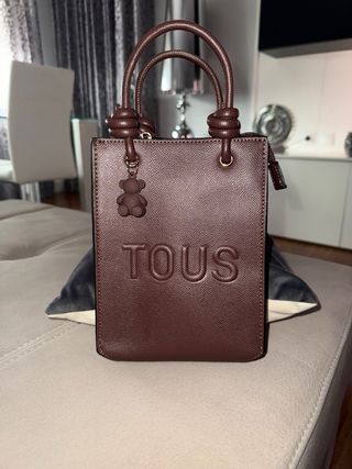 Bolso Tous Marrón con Oso
