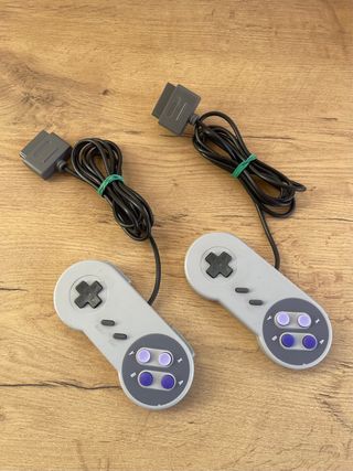 2 Mandos Super Nintendo SNES