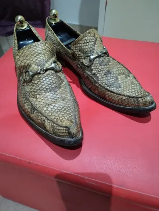 Mocassini Pitone Artigianali N.43