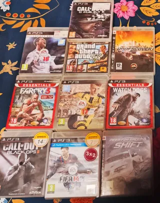 Giochi PS3: FIFA, Call of Duty, GTA V, Far Cry 3
