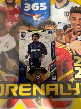 Carta Ivan Zamorano Leyenda Adrenalyn 365