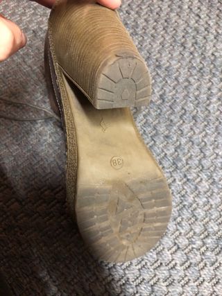 Botines Marrones Tacón Cómodos