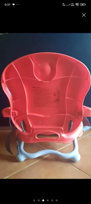 Trona portátil prenatal para bebé