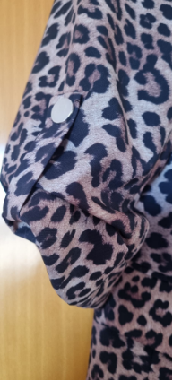 Blazer Zara Estampado Leopardo