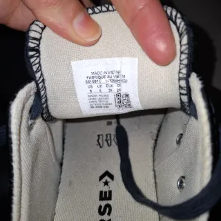 Zapatillas converse palatafna negras t39 mujer