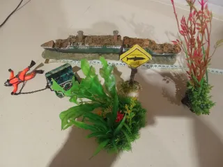 Pecera 60L con accesorios