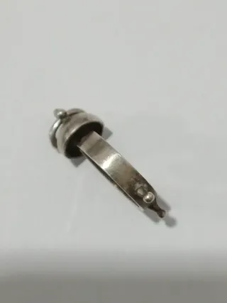 Pendente Prata 925 Vintage Relógio