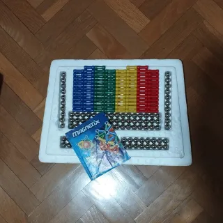 Magnetix Juego de Imanes 200 Piezas