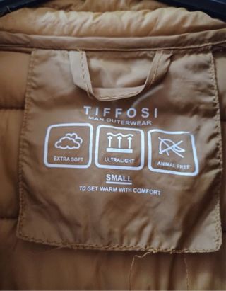 Cazadora Tiffosi Hombre Talla S Marrón