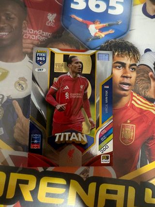 Tarjeta Van Dijk Titan Adrenalyn FIFA 365