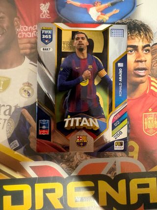 Ronald Araujo Titan Adrenalyn 365 Panini