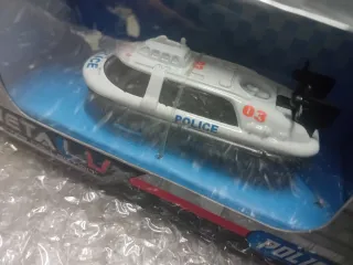 Metal Lux The Collector Police Hovercraft 1:64 Nuo