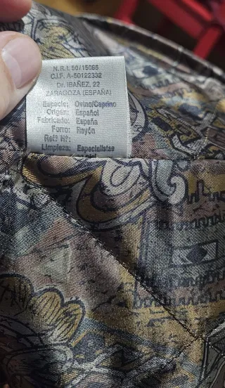 Abrigo lovey Beige/Marrón Talla 50