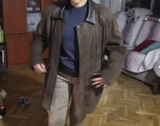 Abrigo lovey Beige/Marrón Talla 50