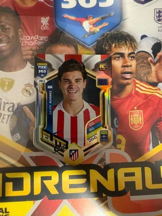 Carta Futbolista Julian Alvarez Elite Cuts Adrenal