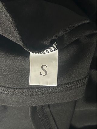 Vestido de disfraz negro talla única