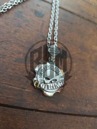 Collana Harley Davidson Skull esagonale