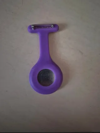 Orologio da infermiere viola