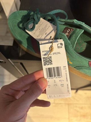 Adidas Spezial Verde/Burdeos