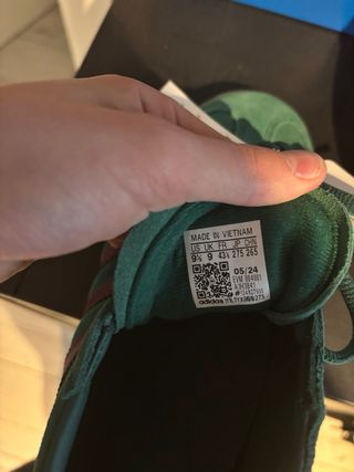 Adidas Spezial Verde/Burdeos