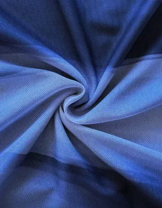 Vestido fiesta ajustado azul