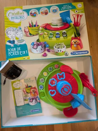 Juego Cerámica Clementoni Tour de Potier 2 en 1