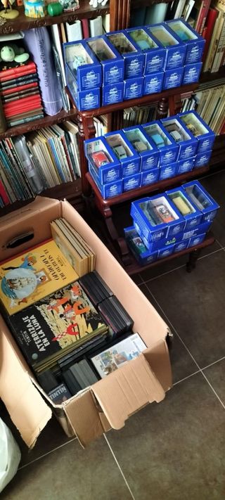 Collezione Completa Tintin+Veicoli+DVD+Fancines