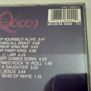 CD Original Estimado Álbum - Queen - Queen