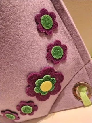 Bellissime borse "gufetto," in feltro