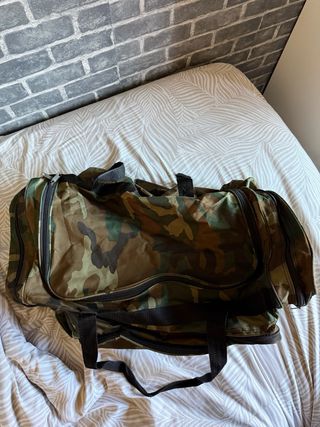 Bolsa de deporte camuflaje militar