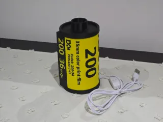 Luminária Kodak 200 Filme Fotográfico