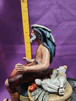 Figura Pastor en Burro