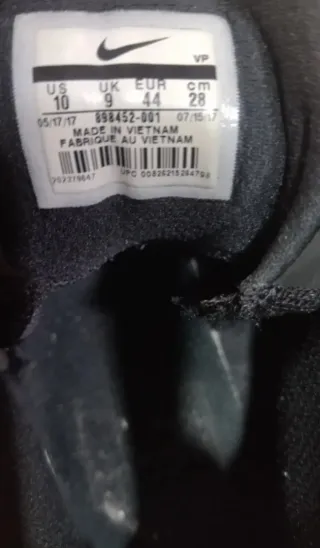 Zapatillas Nike Air Precision Negras