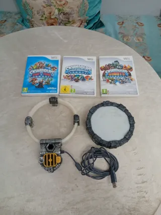 Lote 3 Juegos Skylanders Wii + 2 Portales