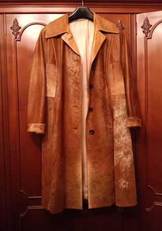 Abrigo Piel Vaca Pons Piel Talla 48
