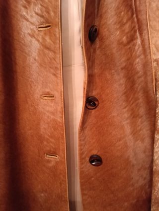 Abrigo Piel Vaca Pons Piel Talla 48