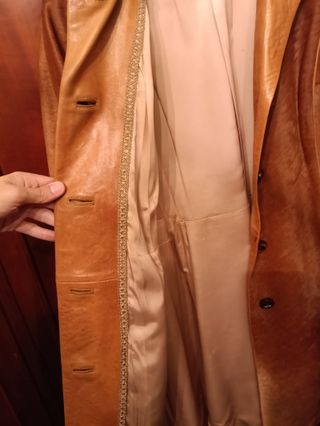 Abrigo Piel Vaca Pons Piel Talla 48