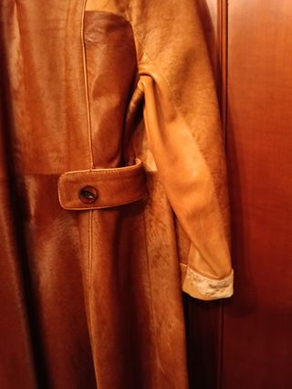 Abrigo Piel Vaca Pons Piel Talla 48