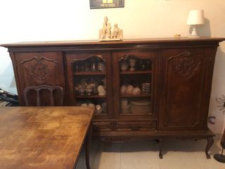 Mueble Luis XV madera tallada