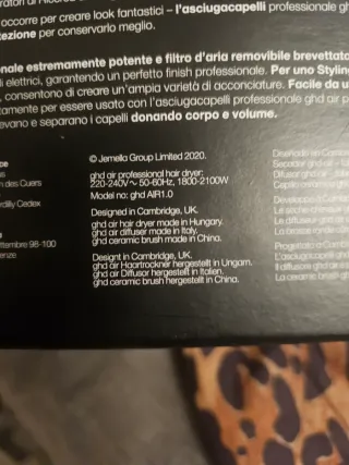 Secador y cepillo profesional